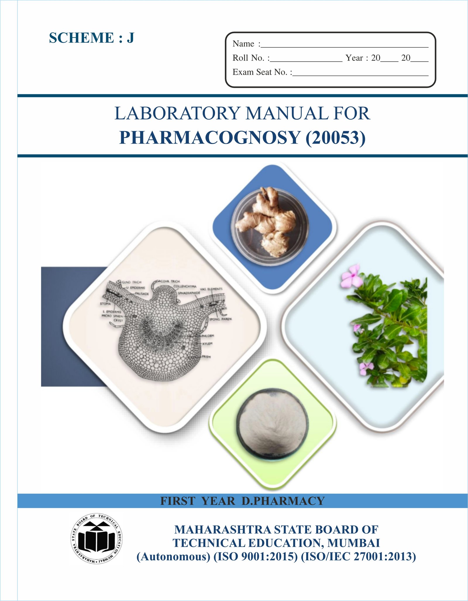 PHARMACOGNOSY (20053)
